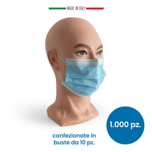 mascherina chirurgica monouso 1000 pezzi